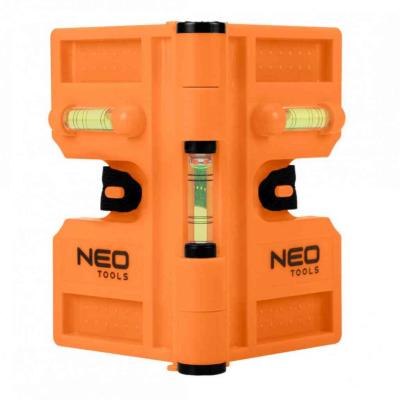 Oszlopv�zm�rt�k, �ll�that� m�gneses sz�rak, 3 libella NEO TOOLS (NEOTOOLS)
