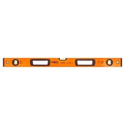V�zm�rt�k 80cm, alu, 3 libella, 1 foganty�, S400 NEO TOOLS (NEOTOOLS)