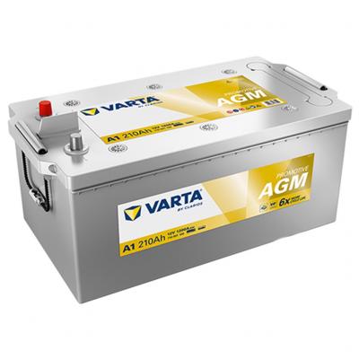 Varta Promotive A1 AGM teheraut�- akkumul�tor, 12V 210Ah 1200A B+ VARTA