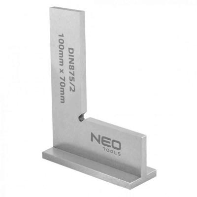 Talpas prec�zi�s der�ksz�g, DIN875/2, 100x70mm NEO TOOLS (NEOTOOLS)