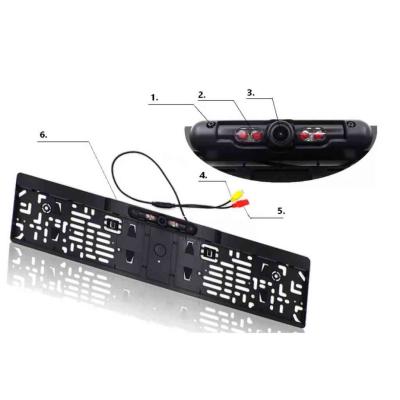 CA-IR010 Rendsz�mt�bla keretbe �p�tett �jjell�t� tolat�kamera AUTOLIFE
