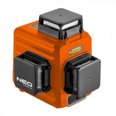 L�zeres szintez�, 360fokos, 3D, �nbe�ll�, 15m, koffer, c�lt�bla, M�gneses tart�, akkus NEO TOOLS (NEOTOOLS)
