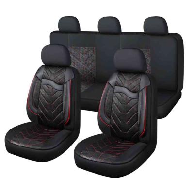 11 r�szes M�b�r+Sz�vet anyag univerz�lis �l�shuzat szett - 2HELYEN oszthat� L�gzs�kos - fekete-piros AUTOLIFE