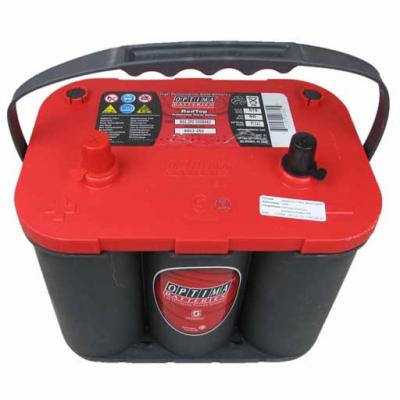 Optima Red Top  RTS4,2 8022500008882 spirlcells indtakkumultor, 12V 55Ah B+ OPTIMA