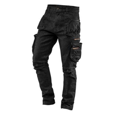 Farmer munkanadr�g 5 zsebes, fekete, 98% pamut 2% elaszt�n, t�rder�s�t�s, S