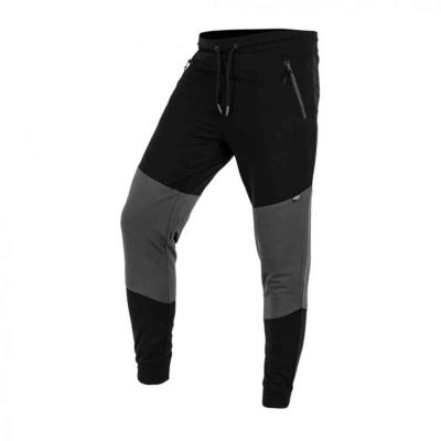 Meleg�t� nadr�g comfort, fekete-sz�rke, 57%pamut 39% poli�szter, zippz�ras zsebbel, XXL