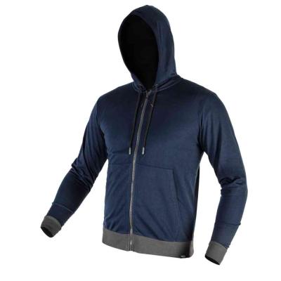 Pul�ver kapucnival comfort, s�t�tk�k, 60% poli�szter 40% m�selyem, M