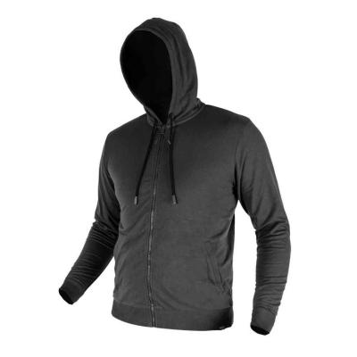Pul�ver kapucnival comfort, sz�rke, 57% pamut 39% poli�szter, S