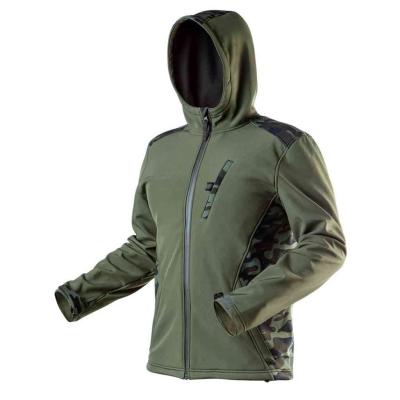Softshell, v�z- �s sz�l�ll� munkadzseki, oliva, szell�ztet� szelepekkel, XXL