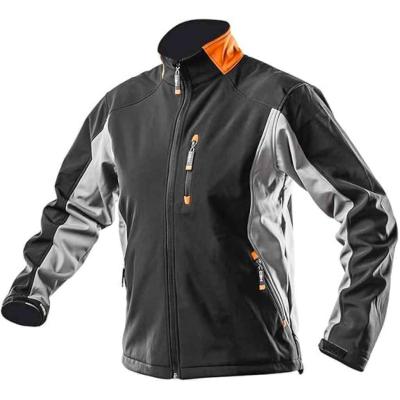 K�t�tt munkakab�t, softshell bet�tekkel, fekete-narancs-sz�rke, M