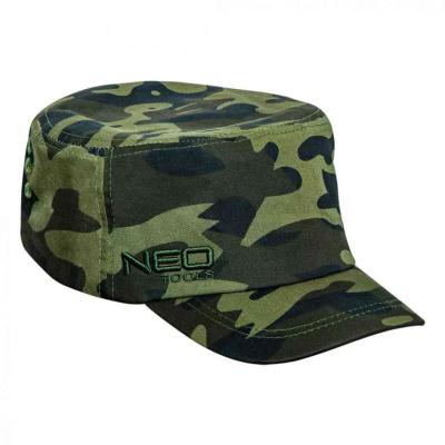 Munkasapka terepmint�s, 60% pamut, 40% poli�szter, univerz�lis m�ret NEO TOOLS (NEOTOOLS)