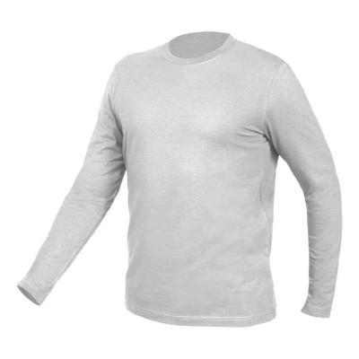 Munkav�delmi p�l�, hossz� ujj�, sz�rke, 90% pamut, S