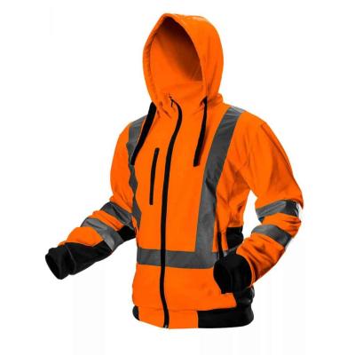 L�that�s�gi Munkakab�t, narancss�rga, kapucnival, XL