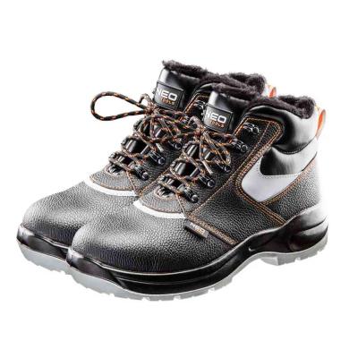 H�szigetelt, v�z�ll� munkabakancs, b�r, S3SRC, ac�lbet�ttel, b�l�ssel, 40