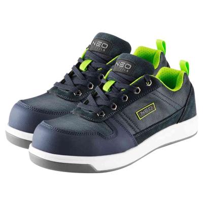 Munkacip�, S1 SRC, f�mmentes, kompozit l�bujjv�d�, fekete-z�ld, 40