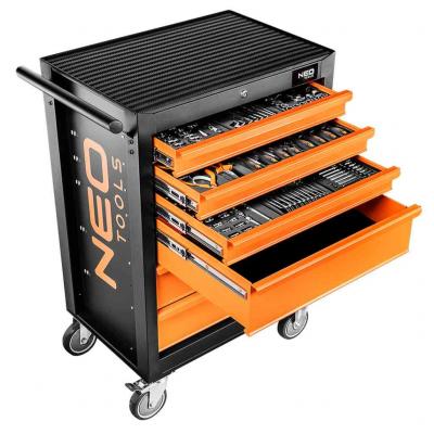 M�helykocsi, 6 fi�kos, 149db szersz�mmal, 680x460x1030mm, szersz�mkocsi NEO TOOLS (NEOTOOLS)