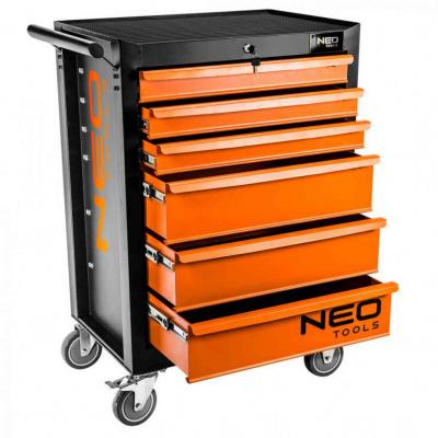 M�helykocsi 6 fi�kkal, 680x460x1030mm, szersz�mkocsi NEO TOOLS (NEOTOOLS)
