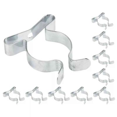 Szersz�mtart� klipsz, falra szerelhet�, horganyzott ac�l, �tm�r� 28mm, 10db NEO TOOLS (NEOTOOLS)