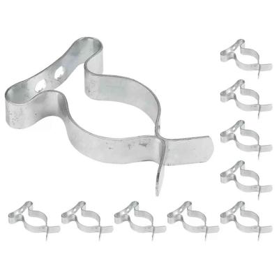 Szersz�mtart� klipsz, falra szerelhet�, horganyzott ac�l, �tm�r� 38mm, 10db NEO TOOLS (NEOTOOLS)