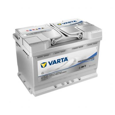 Varta Professional Dual Purpose AGM LA70 840070076C542 munka akkumultor, 12V 70Ah 760A J+ EU, alacsony Aut akkumultor, 12V alkatrsz vsrls, rak