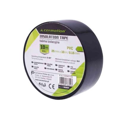 Szigetel�szalag PVC 0,15mm x 25mm x 10m, fekete, 1 db. AUTOLIFE