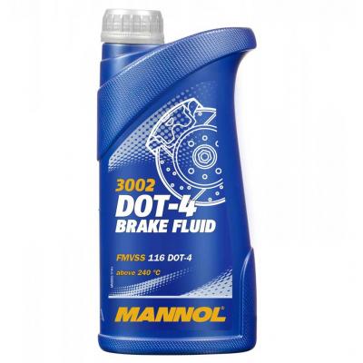 SCT-Mannol 3002 DOT-4 Brake Fluid fkfolyadk, fkolaj 1 lit. SCT CHEM (SCTCHEM)