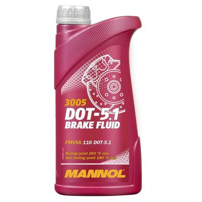 SCT-Mannol 3005 DOT5.1 Brake Fluid fkfolyadk, fkolaj, 1 lit