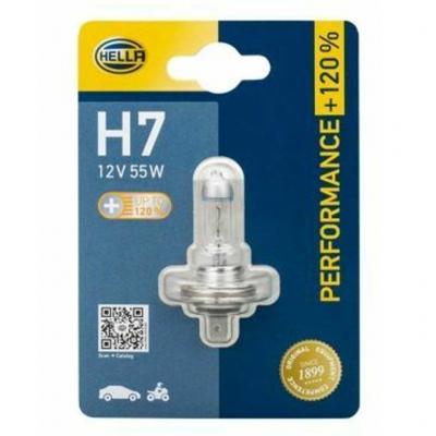 Hella 8GH 223 498-038 12V 55W H7 PX26 Performance +120% fnyszrizz Elektromos alkatrsz alkatrsz vsrls, rak