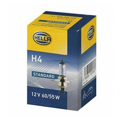 Hella 8GJ 002 525-131 12V 60/55W H4 P43t-38 Standard fnyszrizz HELLA