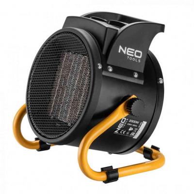 Ipari PTC Elektromos Ker�mia H�sug�rz� 2 kw, K�t fokozat,�llithat� sz�g, levehet� foganty�,197 m3/h NEO TOOLS (NEOTOOLS)
