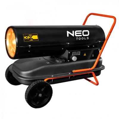 G�zolajos h�l�gbef�v�, 30kW, 34l, fogyaszt�s: 2.8l / h, teljes�tm�ny: 750 m3 / h, kerekekkel NEO TOOLS (NEOTOOLS)