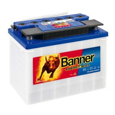 Banner P8009 Power Bull 12V 80Ah 640A Autobatterie, Starterbatterie, Boot, Batterien für
