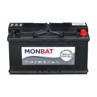 Monbat 957051-1 Semi Traction munkaakkumultor, 12V 100Ah EU J+, gondozsmentes, magas Aut akkumultor, 12V alkatrsz vsrls, rak