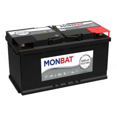 Monbat Semi Traction 95751 munkaakkumultor, 12V 100Ah EU J+, gondozsmentes, magas MONBAT