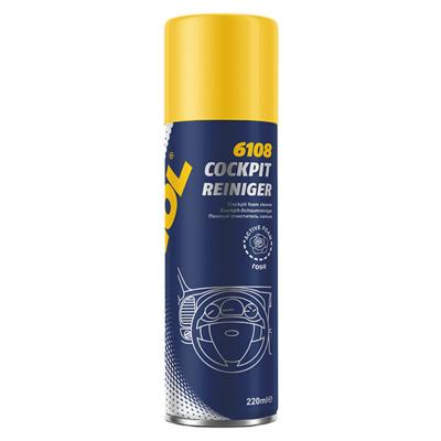 SCT-Mannol 6108 Cockpit Reiniger Active Foam - Mszerfalpol hab, rzsa illat, 220ml