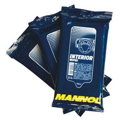 SCT-Mannol 9946 Mszerfalpol kend - Interior Wipes, 30db