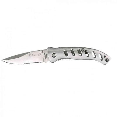 �sszecsukhat� k�s retesszel, 8cm penge, teljes 185mm TOPEX