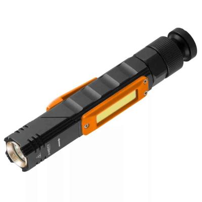 Zsebl�mpa, t�lthet�, 2 funkci�s USB 300lum, CREExPE + COB LED, 3W NEO TOOLS (NEOTOOLS)