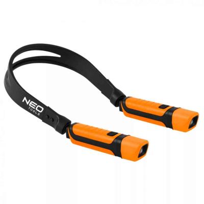 Nyakl�mpa, munkal�mpa, 2-2W, 3.7 V akkumul�tor, 300lm, levehet� l�mp�k NEO TOOLS (NEOTOOLS)