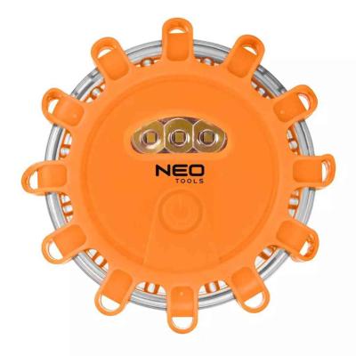 Elakad�sjelz� l�mpa, 12+3 LED, 5 vil�g�t�si funkci� NEO TOOLS (NEOTOOLS)