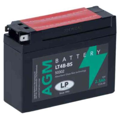 Landport AGM-LT4B-BS motorakkumul�tor 12V 2,3Ah, 40A