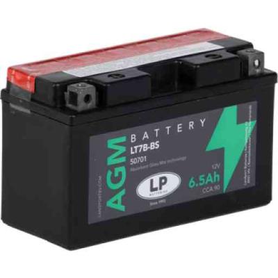 Landport AGM-LT7B-BS motorakkumul�tor, 12V 6,5Ah, 90A