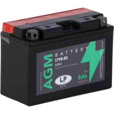 Landport AGM-LT9B-BS motorakkumul�tor, 12V 8Ah, 115A