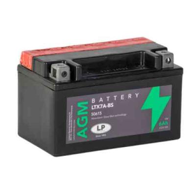 Landport AGM-LTX7A-BS motorakkumul�tor, 12V 6Ah, 105A