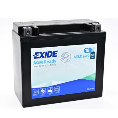 Exide AGM12-19 motorakkumultor, 12V 18Ah 270A J+