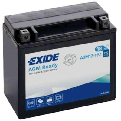 Exide AGM Ready 12-19.1 motorakkumul�tor, 12V 18Ah 270A, B+ EXIDE