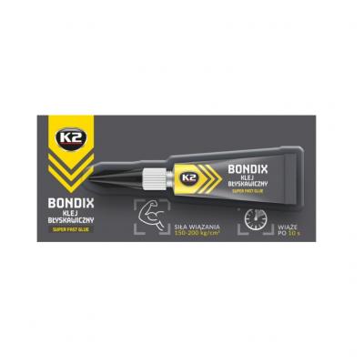 K2 B1000 Bondix superfast pillanatragaszt�, 3g K2