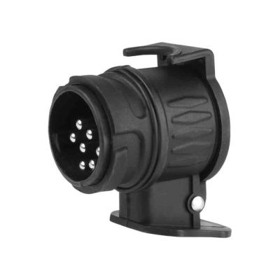 Ut�nfut� csatlakoz� adapter 13/7 PIN p�tkocsihoz, m�anyag 12V Szerel�si anyag alkatr�sz v�s�rl�s, �rak