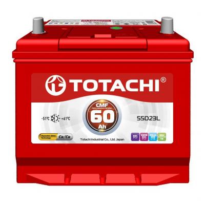 Totachi D23L prmium akkumultor, 12V 60Ah 580A, japn, J+ Aut akkumultor, 12V alkatrsz vsrls, rak