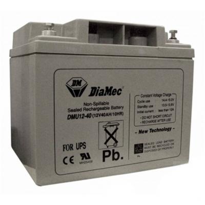 Diamec  UPS DM1240UPS szünetmentes akkumulátor, 12V 40Ah DIAMEC